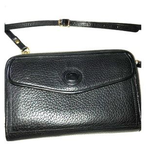Vintage Leather Dooney&Burke crossbody wallet